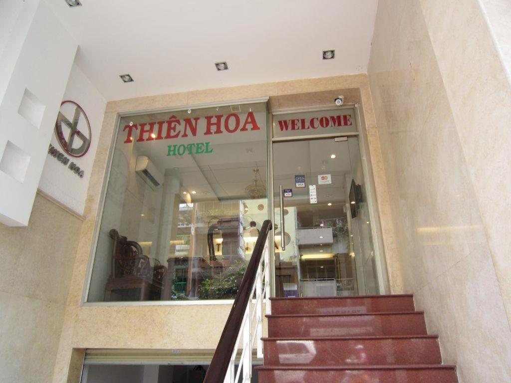 Thien Hoa Hotel Ho Či Minovo Město Exteriér fotografie