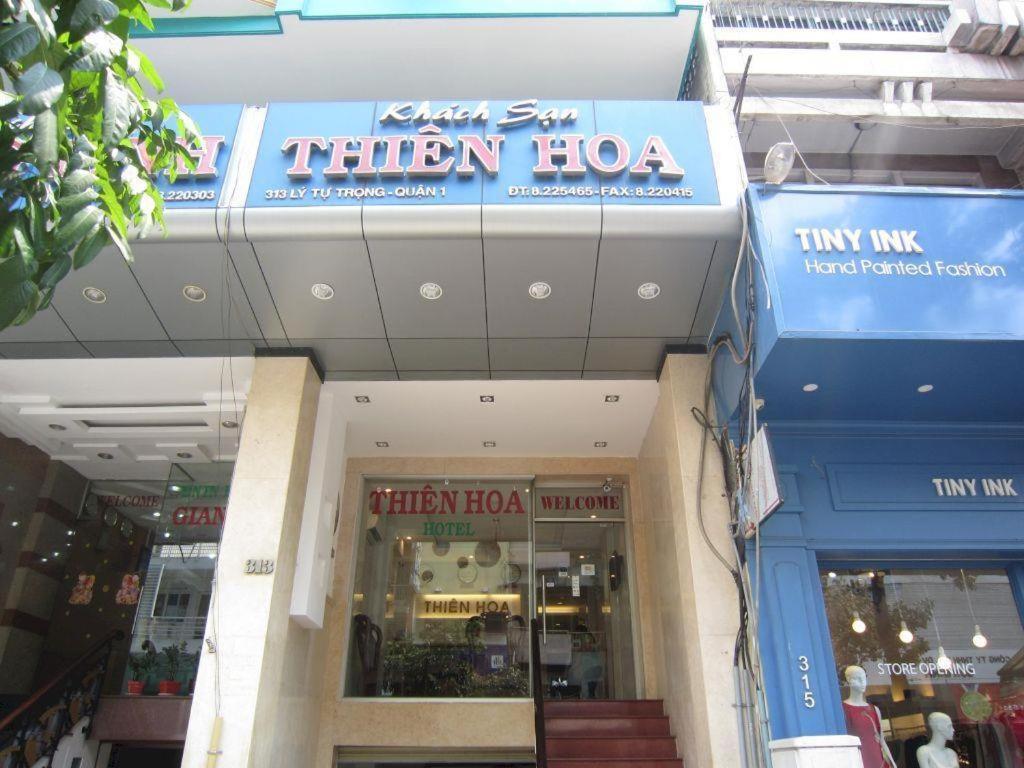 Thien Hoa Hotel Ho Či Minovo Město Exteriér fotografie